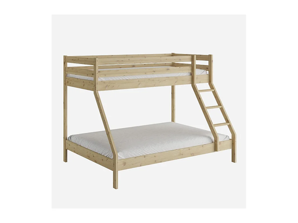Etagenbett 205x151x157 cm Kiefer Denis