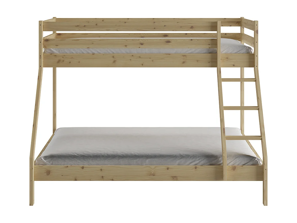 Etagenbett 205x151x157 cm Kiefer Denis