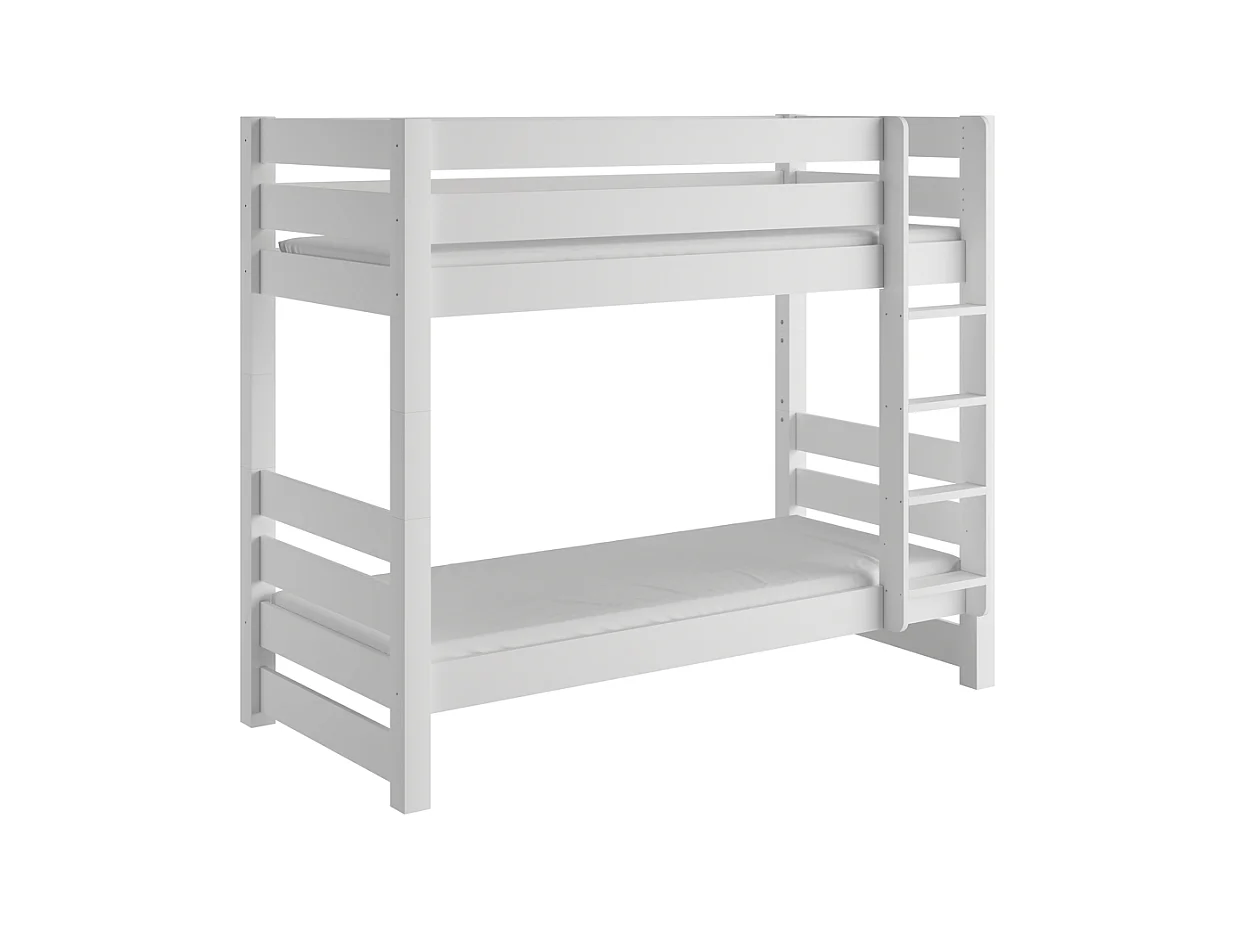 Etagenbett 2098x998x173 cm Weißkiefer Jan Weiß