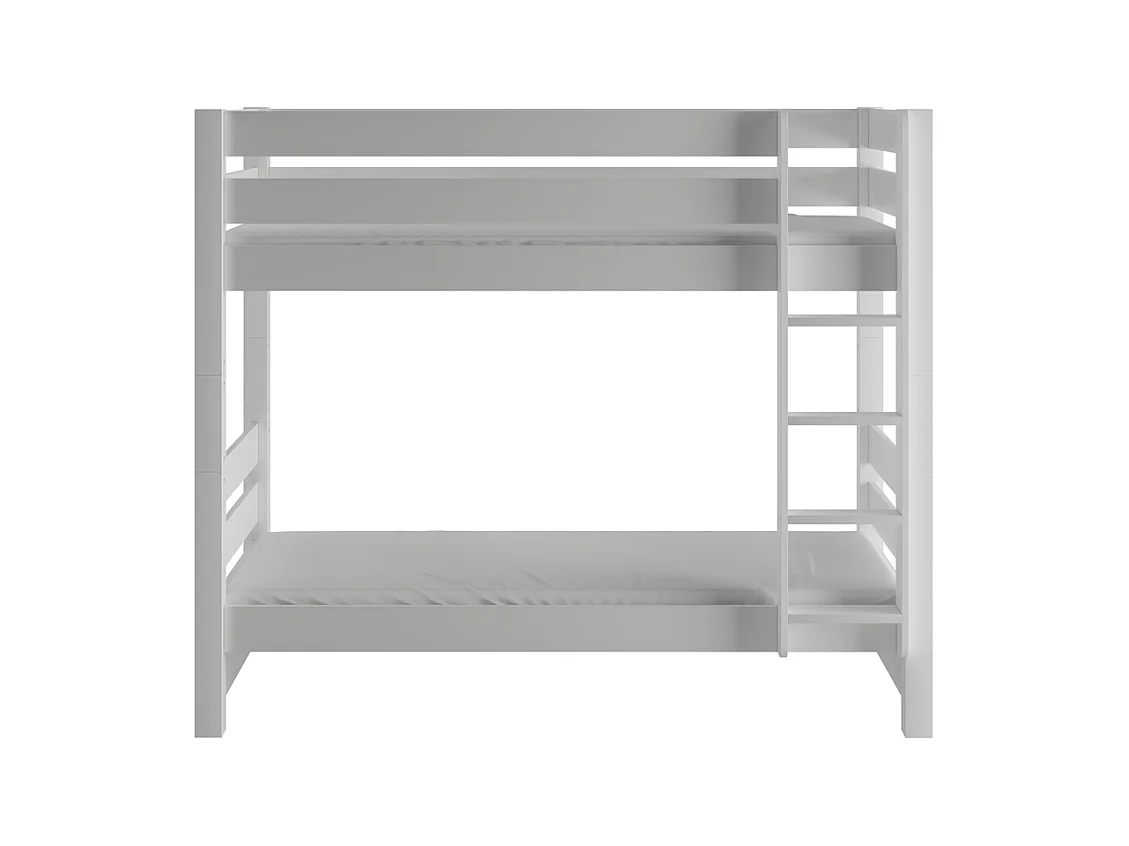 Etagenbett 2098x998x173 cm Weißkiefer Jan Weiß