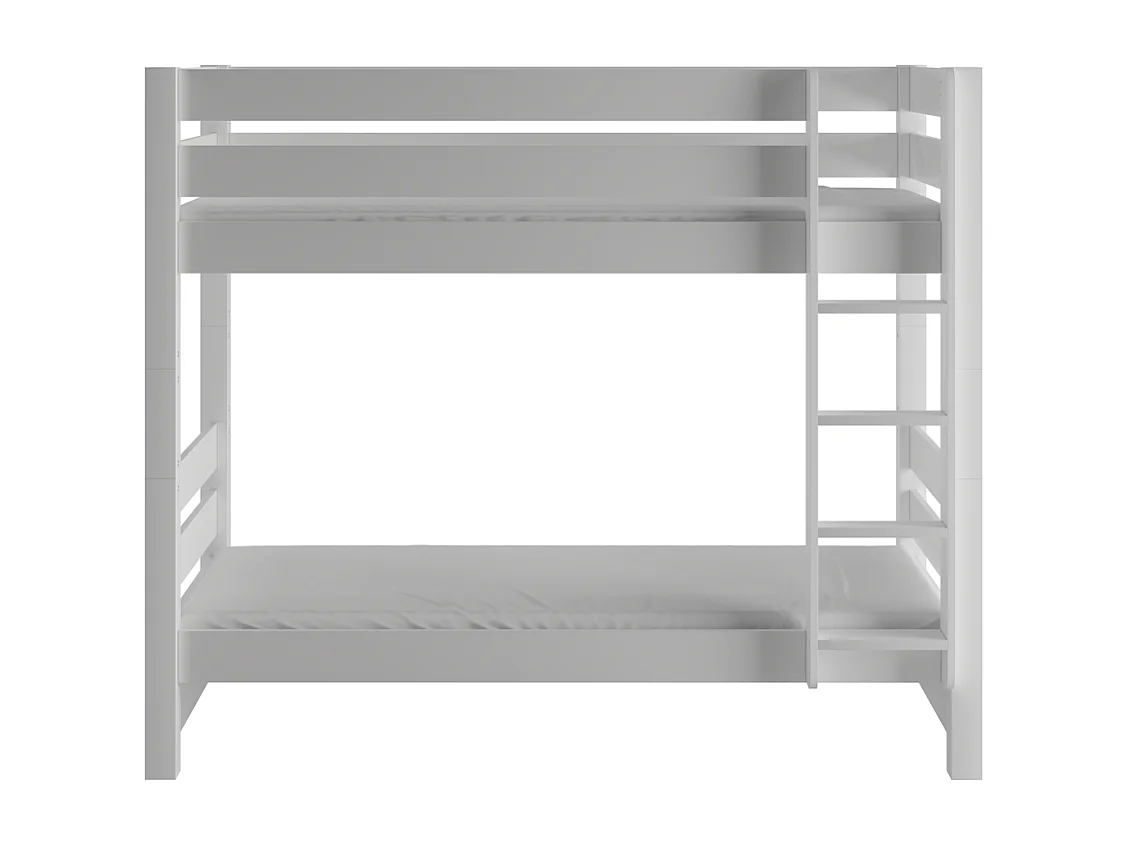 Letto a castello 2098x998x173 cm pino bianco Jan White