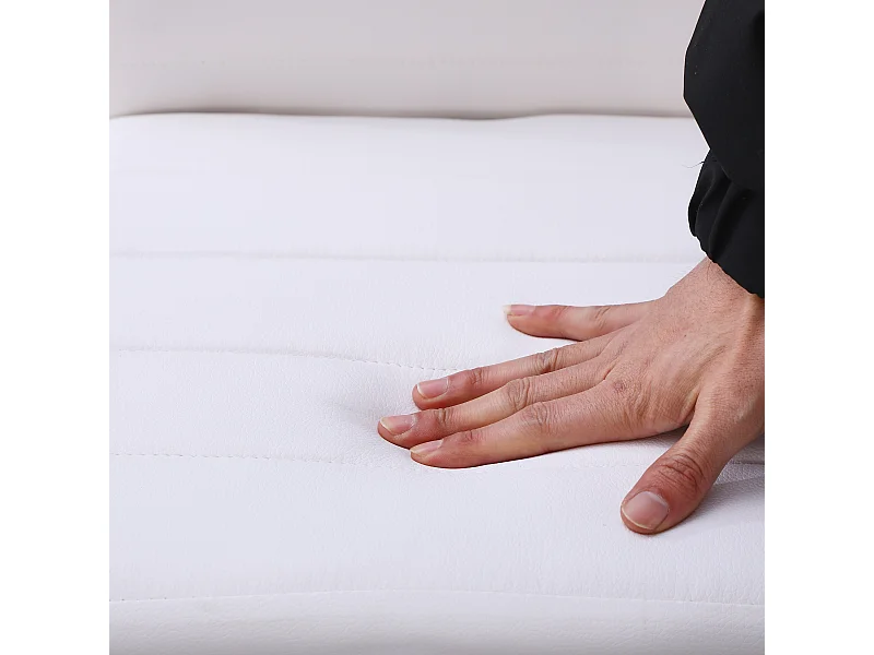 Ensemble de 6 chaises de salle à manger, chaise de bureau blanche