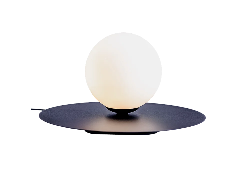 Tischlampe 0,3x0,17 m schwarz Skiva Kugel s