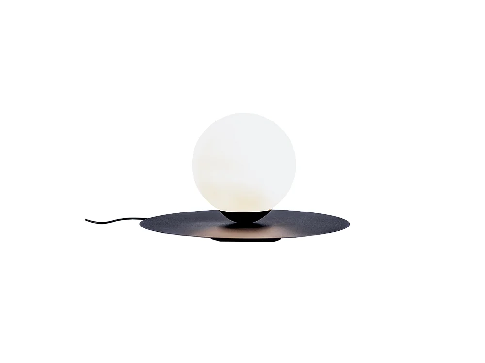 Tischlampe 0,4x0,24 m schwarz Skiva Kugel m