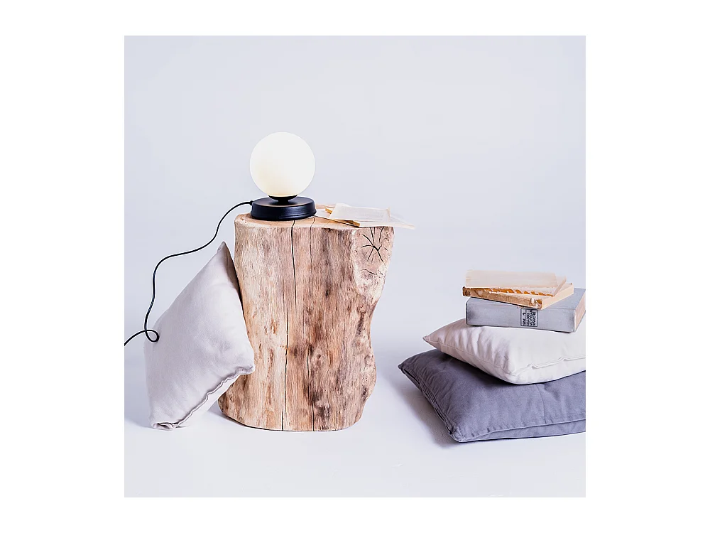 Tischlampe 0,2x0,24 m schwarz Manen M