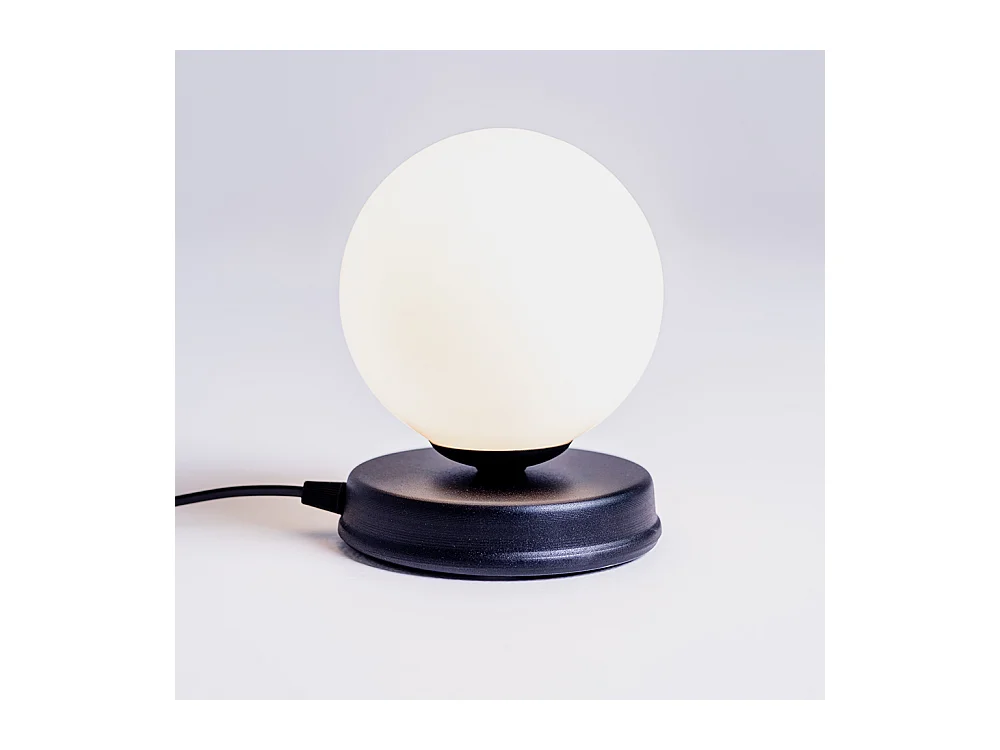 Tischlampe 0,2x0,24 m schwarz Manen M