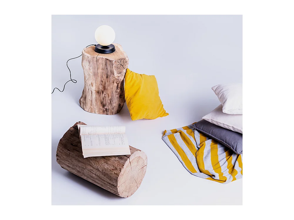 Tischlampe 0,2x0,24 m schwarz Manen M