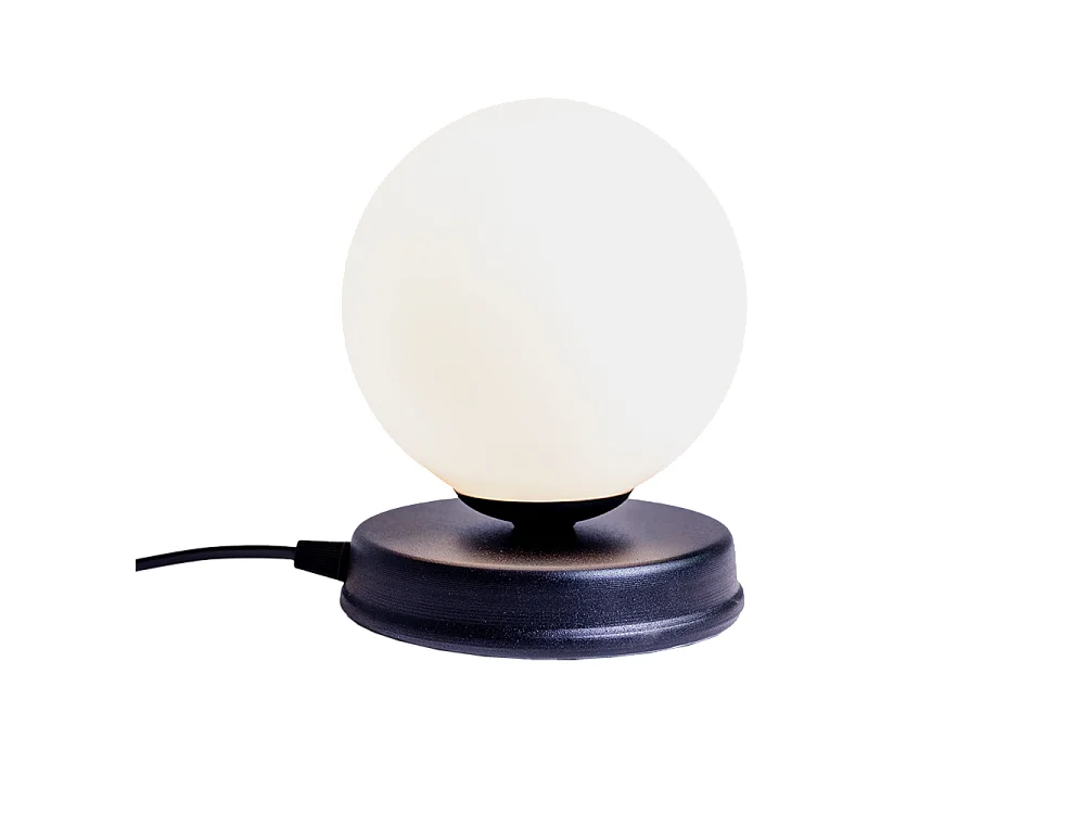 Lampe de table 0,2x0,24 m noire Manen M