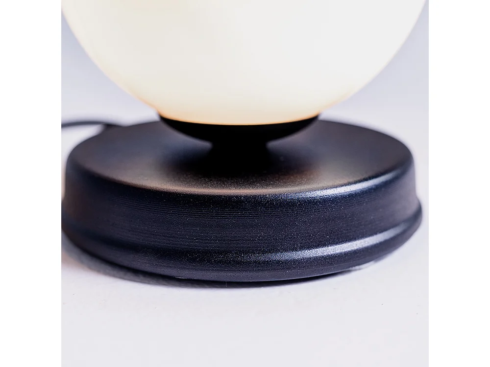 Lampe de table 0,2x0,24 m noire Manen M