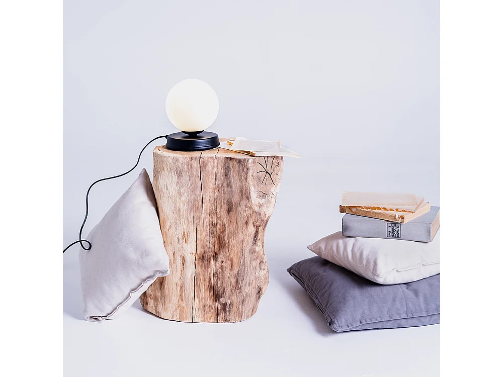 Lampe de table 0,2x0,24 m noire Manen M