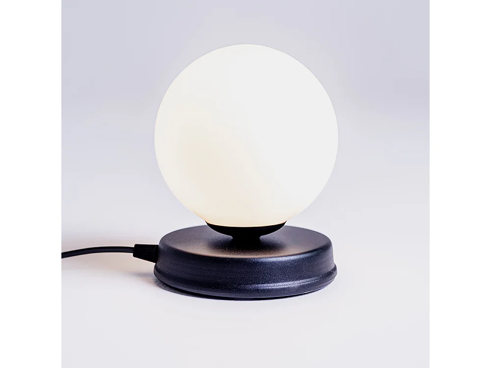 Lampe de table 0,2x0,24 m noire Manen M