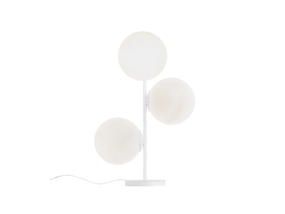 Tischlampe 0,42x0,22x0,52 m weiß Bobler