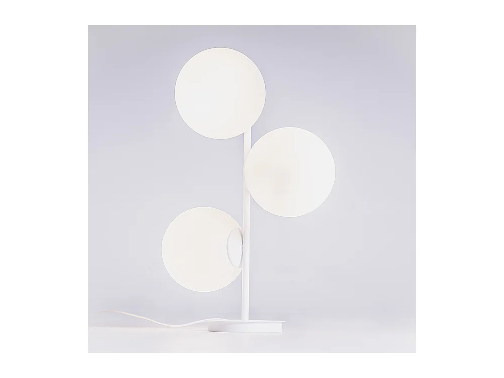 Tischlampe 0,42x0,22x0,52 m weiß Bobler