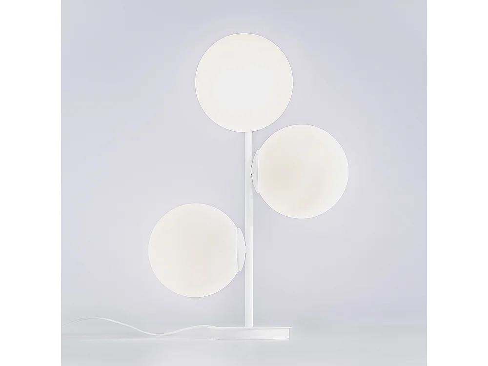 Lampe de table 0,42x0,22x0,52 m blanche Bobler