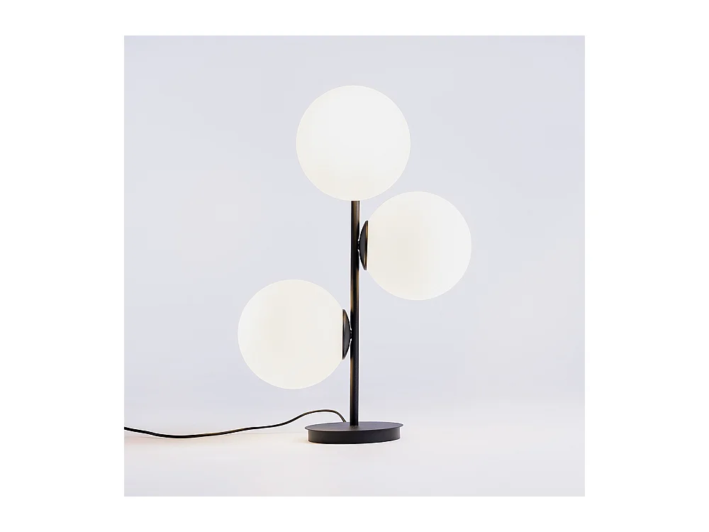 Tischlampe 0,42x0,22x0,52 m schwarz Bobler