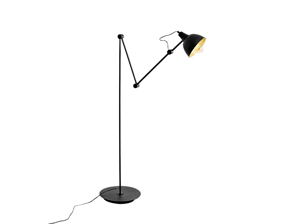 Lampadaire noir Coben