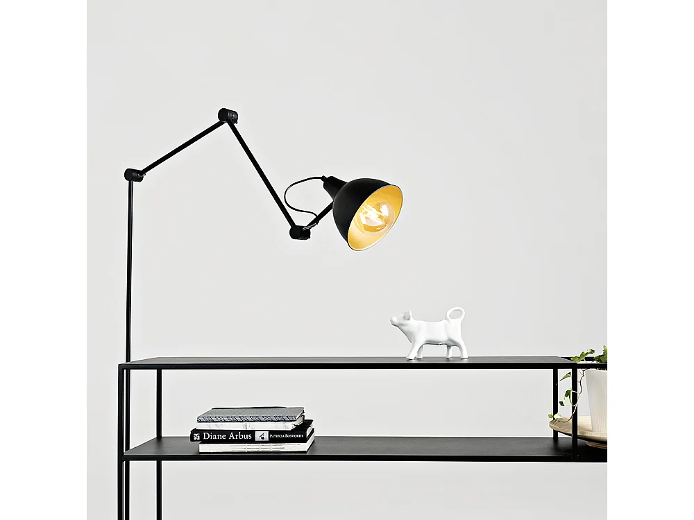 Lampadaire noir Coben
