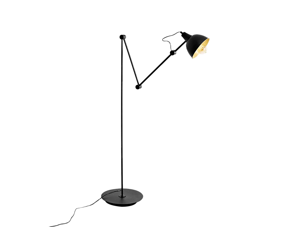 Lampadaire noir Coben