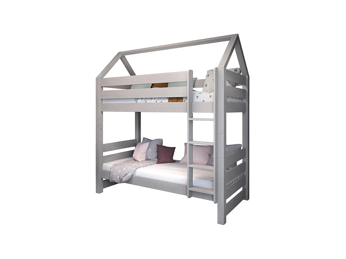 Stapeldekbed 2098x998x2284 mm Grijs Jan House