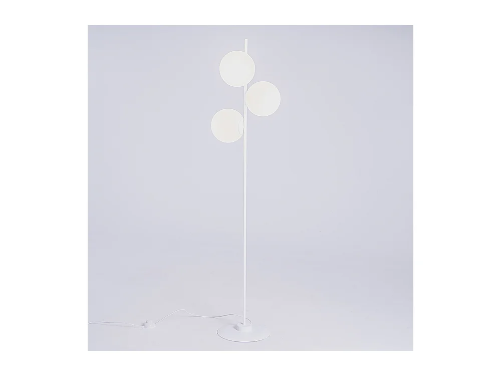 Stehlampe 0,42x0,22x1,55 m weiß Bobler