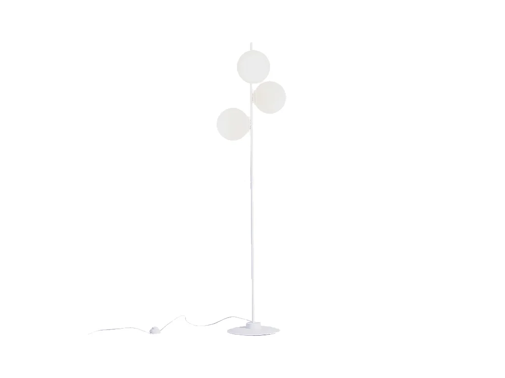 Vloerlamp 0,42x0,22x1,55 m wit Bobler