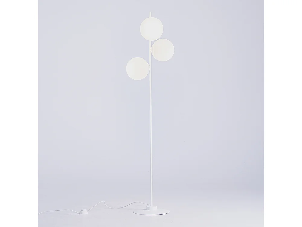 Lampadaire 0,42x0,22x1,55 m blanc Bobler