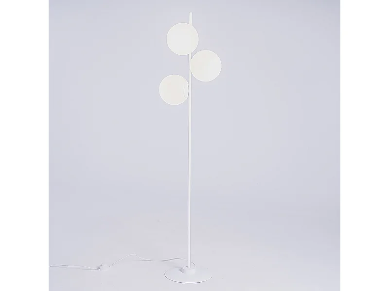 Lampadaire 0,42x0,22x1,55 m blanc Bobler