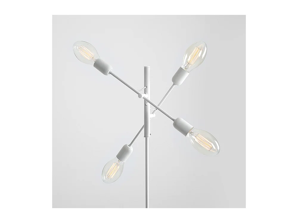 Stehlampe 0,43x0,43x1,6 m weiß Twigo Floor 4