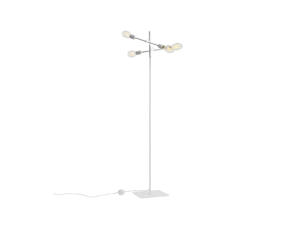 Vloerlamp 0,43x0,43x1,6 m wit Twigo floor 4