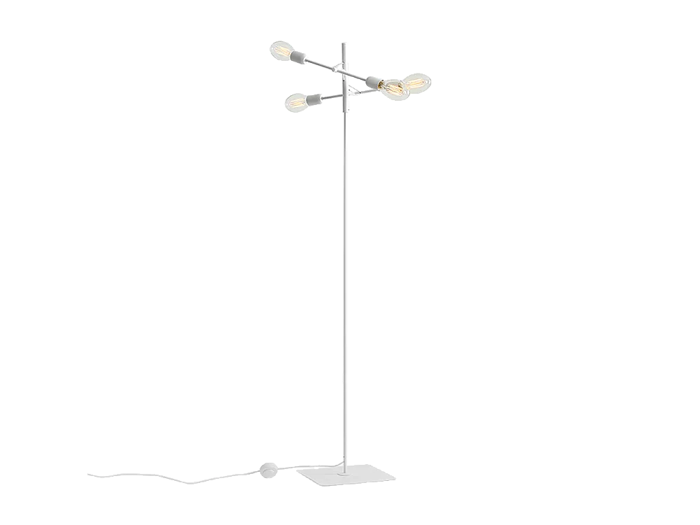 Lampadaire 0,43x0,43x1,6 m blanc Twigo floor 4