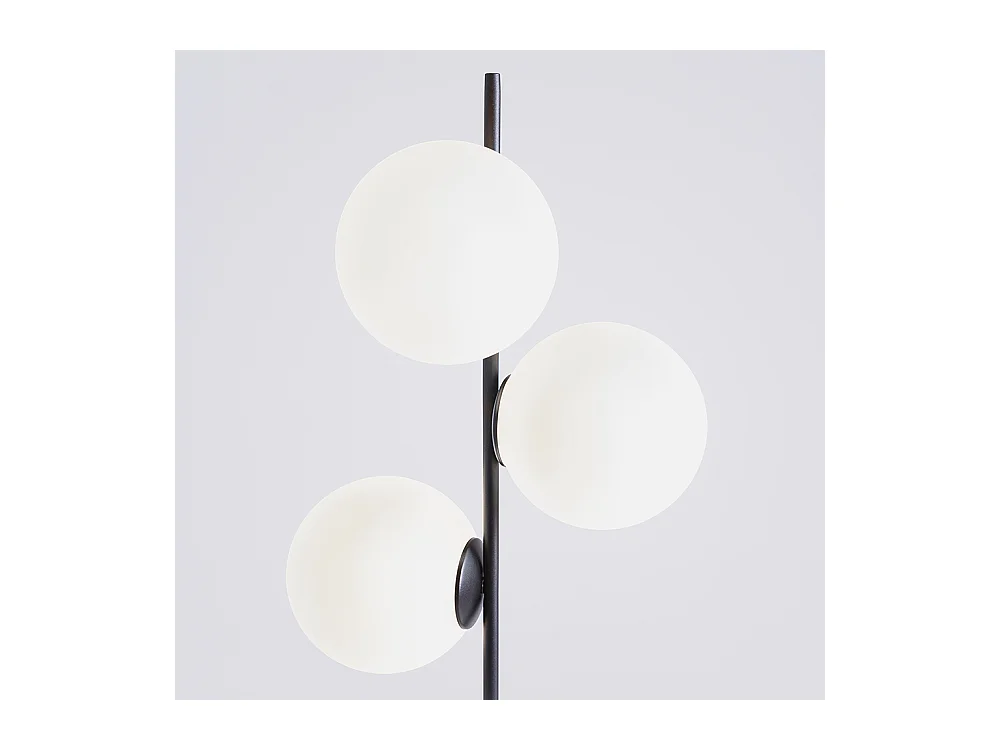 Vloerlamp 0,42x0,22x1,55 m zwart Bobler