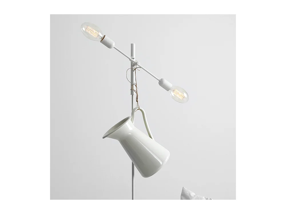 Stehlampe 0,43x0,43x1,6 m weiß Twigo Floor 2