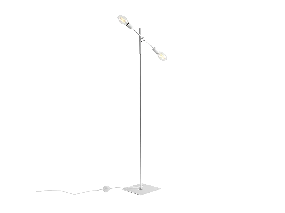 Lampadaire 0,43x0,43x1,6 m blanc Twigo Floor 2