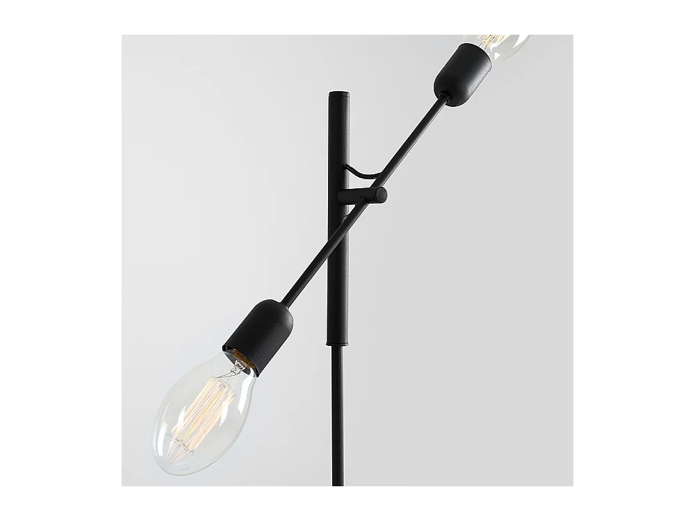 Vloerlamp 0,43x0,43x1,6 m zwart TWIGO FLOOR 2