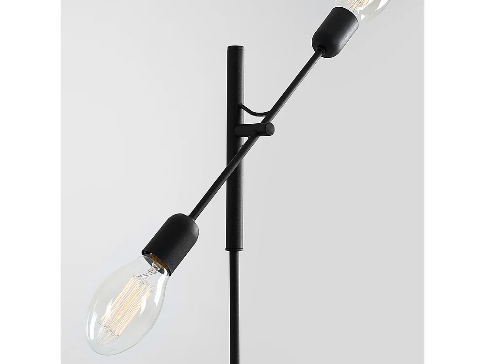 Lampadaire 0,43x0,43x1,6 m noir TWIGO FLOOR 2
