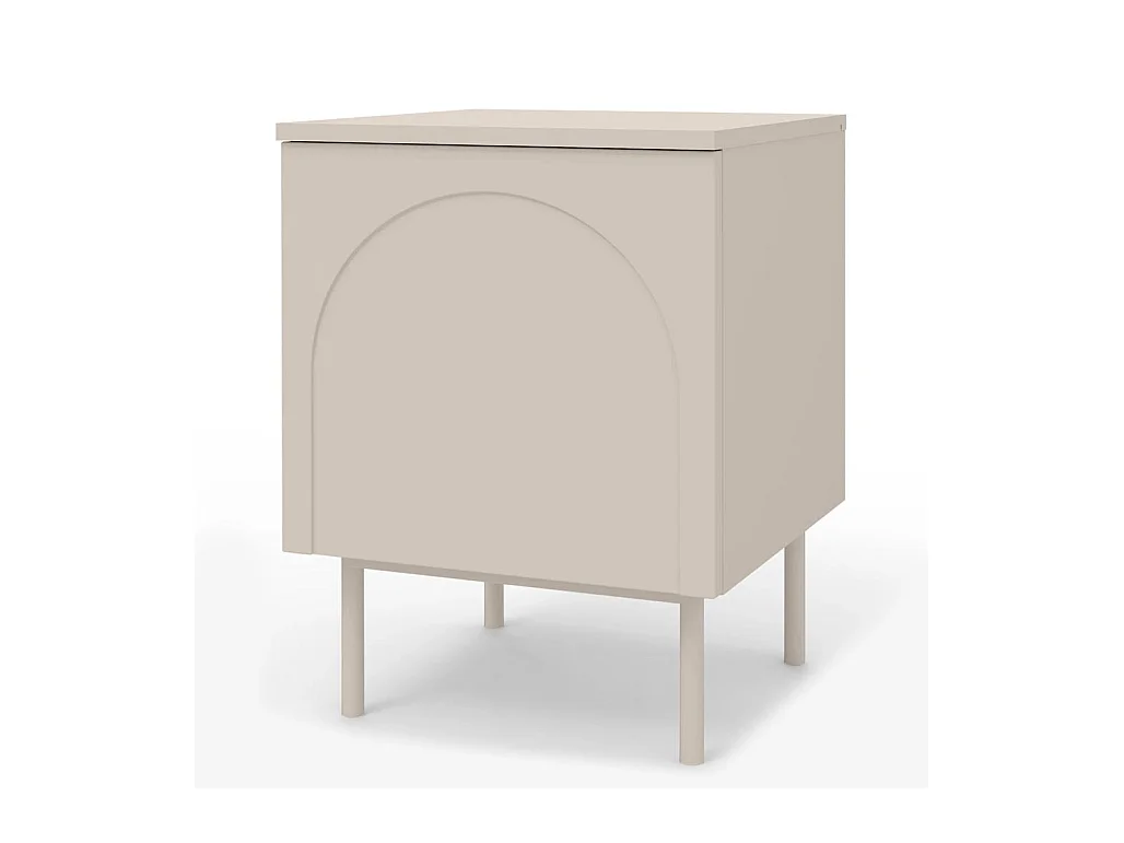 Nachttisch 40x40x55,5 cm Cashmere Ästhetik