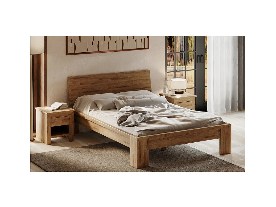 Nachttisch 0,45x0,465x0,45 m Rustikale Eiche Verona