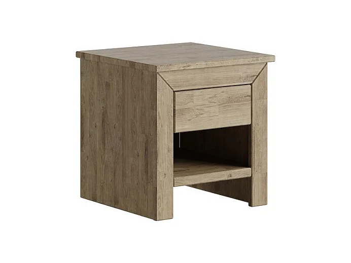 Nachttisch 0,45x0,465x0,45 m Rustikale Eiche Verona