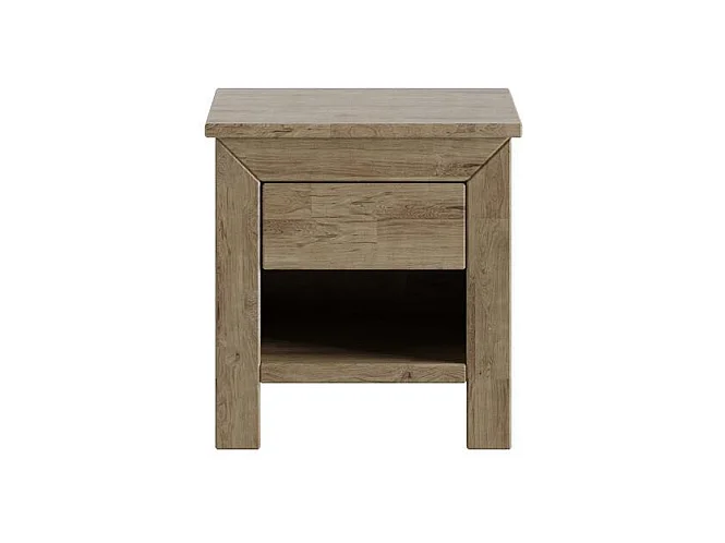 Nachttisch 0,45x0,465x0,45 m Rustikale Eiche Verona