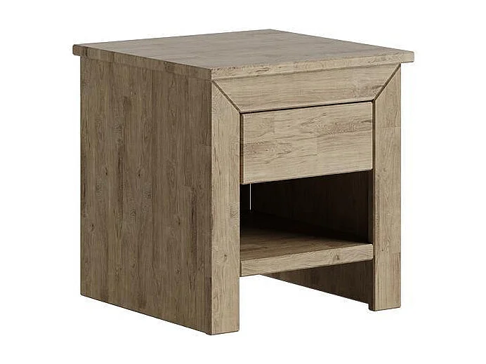 Nachtkastje 0.45x0.465x0.45 m Rustiek eiken Verona