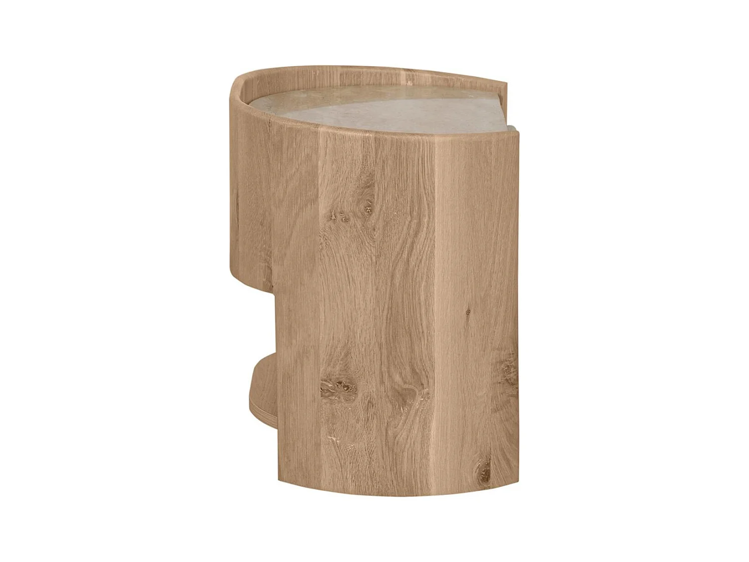 Nachttisch 45x50x35 cm Eiche Murmure