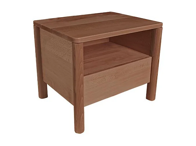 Nachttisch 49x39x41 cm Karamell Tropfen