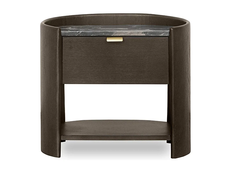 Nachttisch 45x50x35 cm Walnuss Murmure