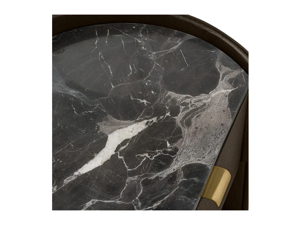 Nachttisch 45x50x35 cm Walnuss Murmure