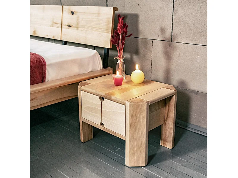 Nachttisch 50x38x35 cm Natur Loft