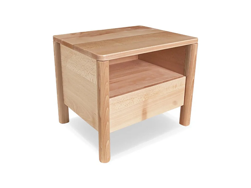 Nachttisch 0,49x0,39x0,41 m unbehandelt Drop
