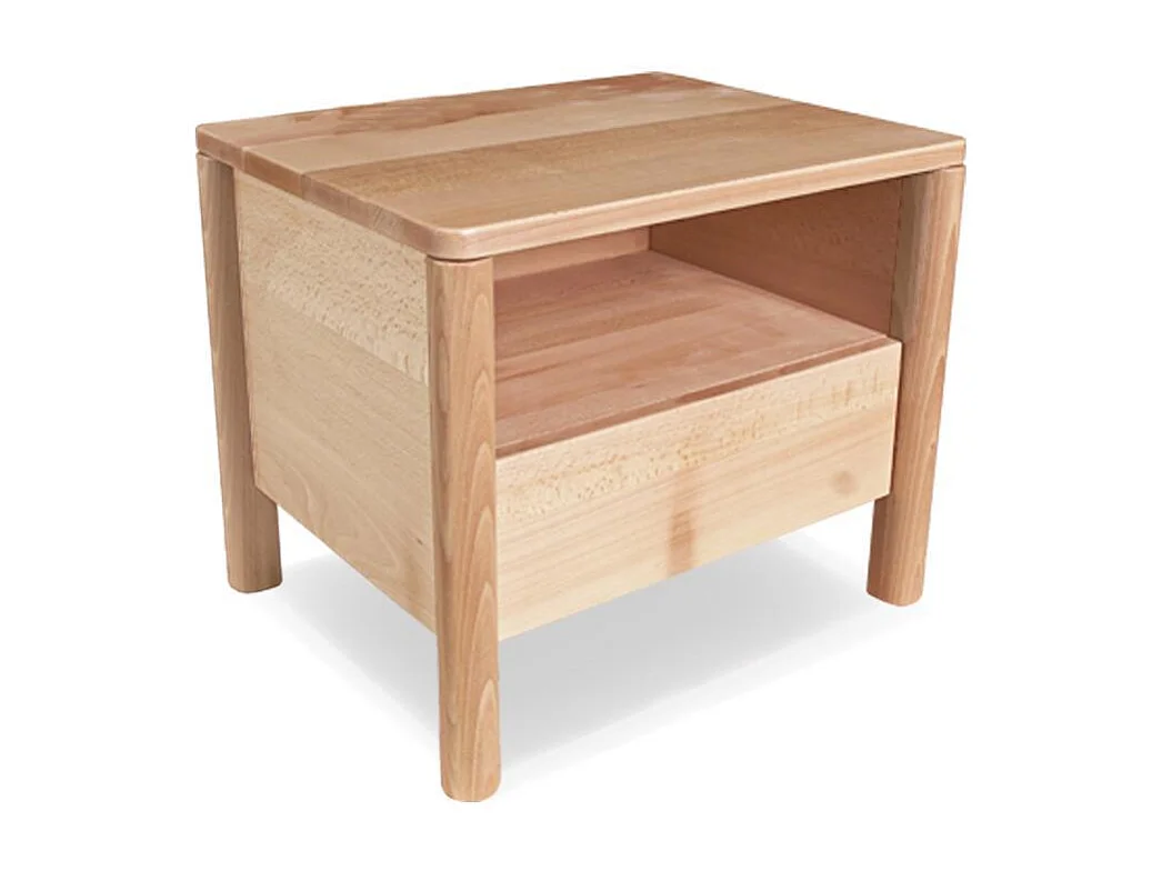 Nachtkastje 0,49x0,39x0,41 m onbehandeld Drop