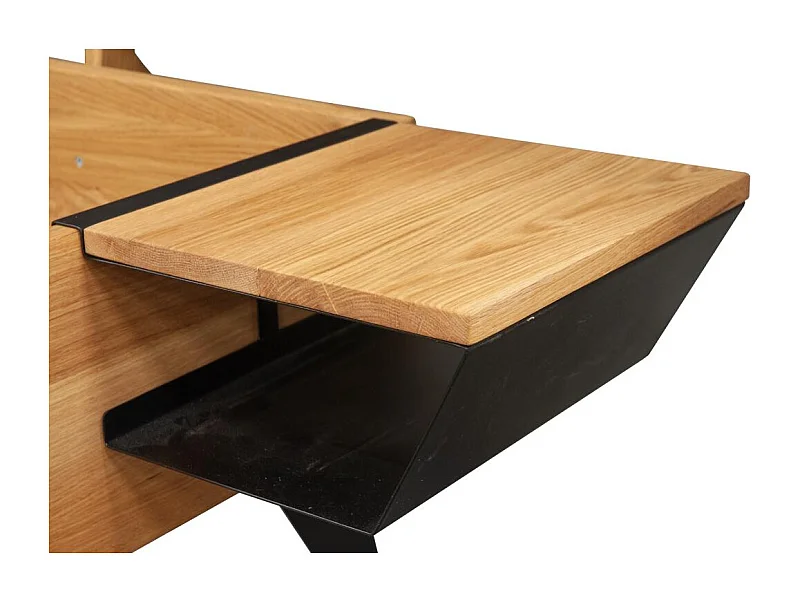 Nachttisch 33x45x14 cm Eiche kana be-0587