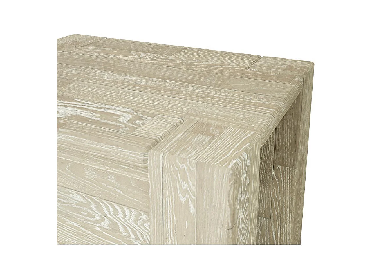 Mesita de noche 45x43x35 cm roble Aruba