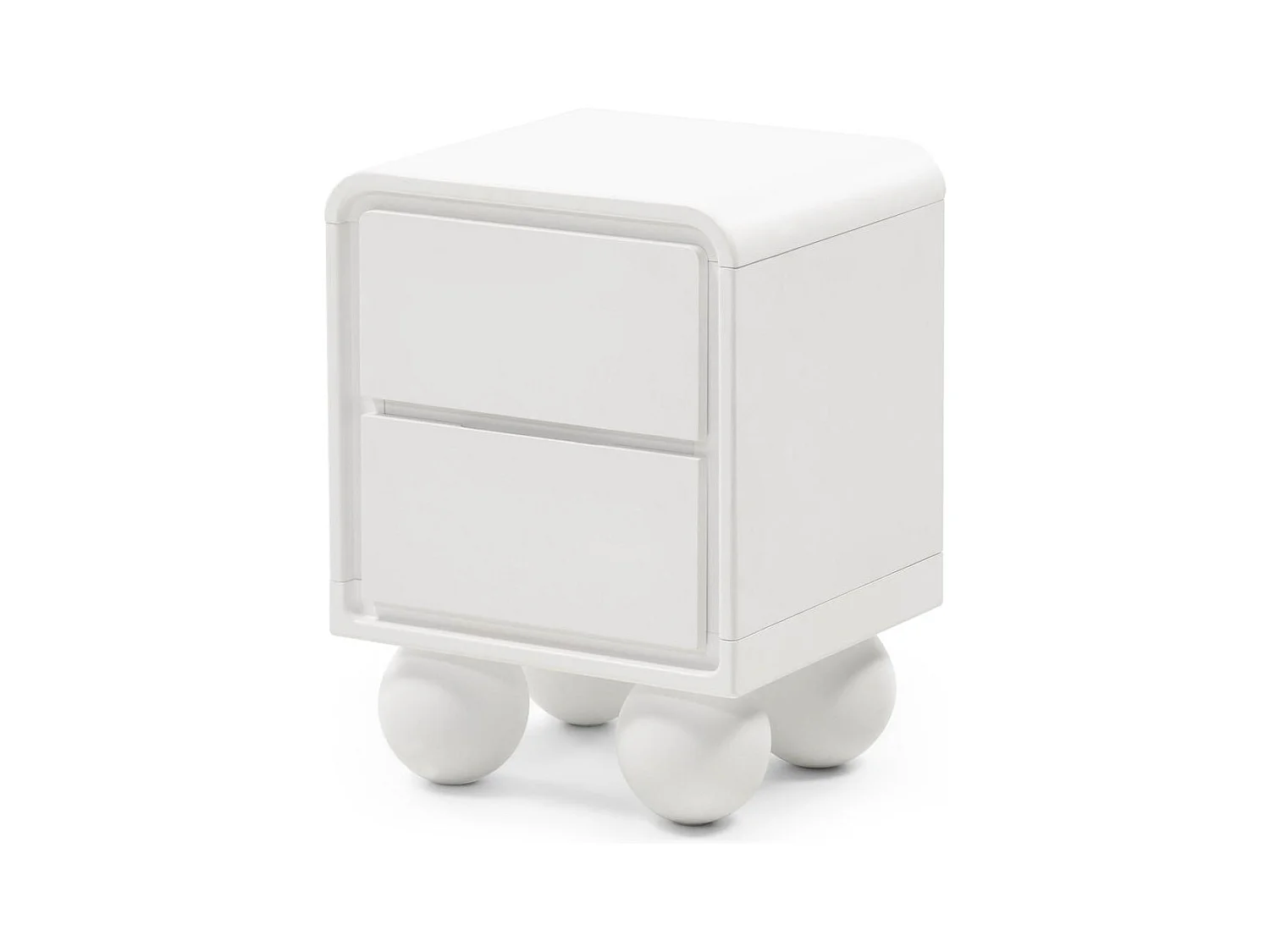 Nachttisch 45x40x60 cm weiß Nori